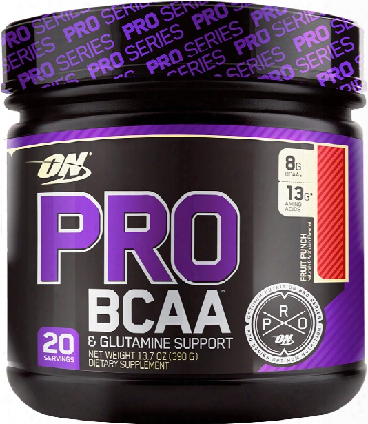 Optimum Nutrition Pro Bcaa - 20 Servings Fruit Punch