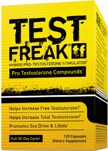 Pharmafreak Test Freak - 120 Capsules