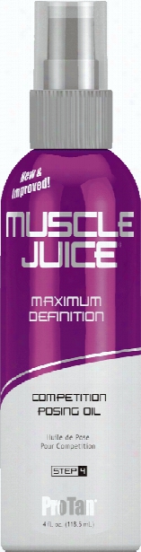 Pro Tan Muscle Juice Posing Oil - 4 Fl. Oz.