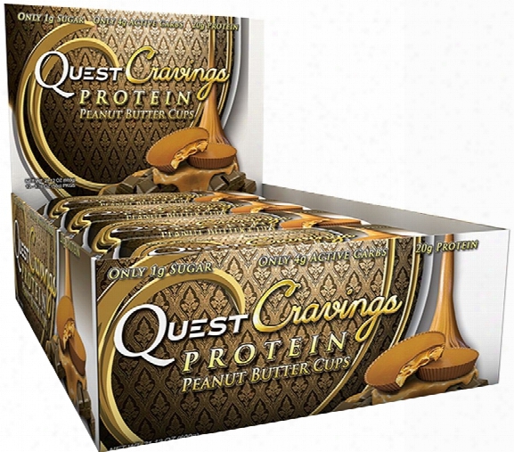 Quest Nutrition Cravings - Box Of 12 Peanut Butter Cups