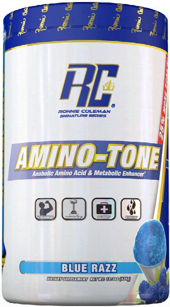 Ronnie Coleman Signature Series Amino-tone - 30 Servings Blue Razz