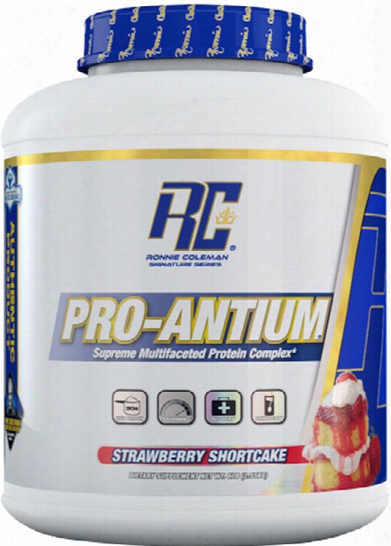 Ronnie Coleman Signature Series Pro-antium - 5.6lbs Strawberry Shortca