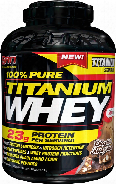 San 100% Pure Itanium Whey - 5lbs Chocolate Graham Cracker