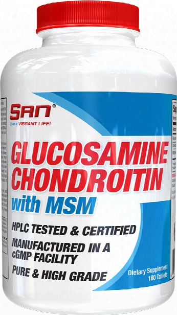 San Glucosamine Chondroitin With Msm - 180 Tablets