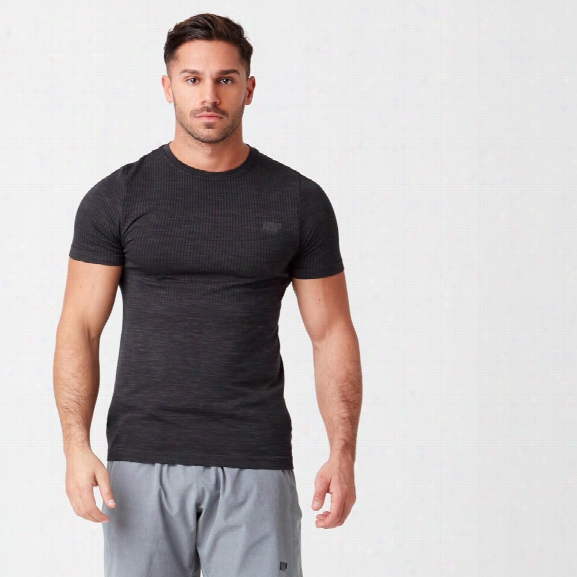 Sculpt Seamless T-shirt - Black - S