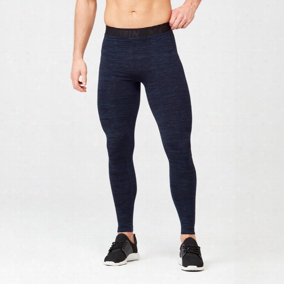 Sculpt Seamless Tights - Navy - S