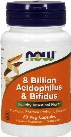 NOW Foods 8 Billion Acidophilus & Bifidus - 60 VCapsules