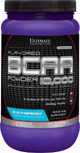 Ultimate Nutrition Flavored Bcaa 12,000 Powder - 60 Servings Blue Rasp