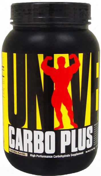 Universal Nutrition Carbo Plus - 2.2lbs Natural Flavor