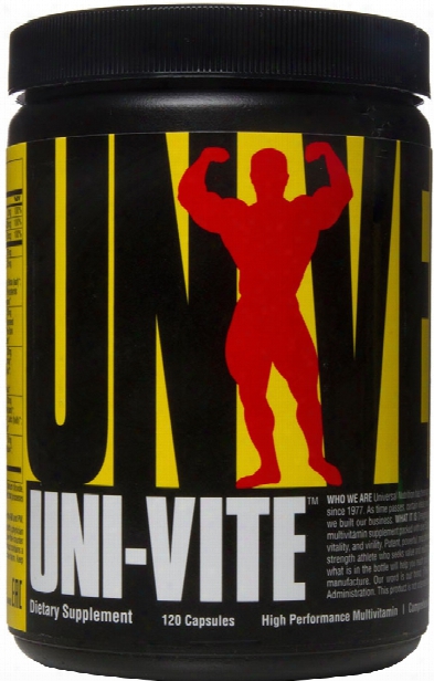 Universal Nutrition Uni-vite - 120 Capsules