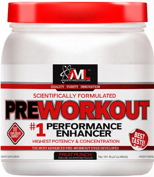 Advanced Molecular Labs Preworkout - 20 Servings Fruit Punch