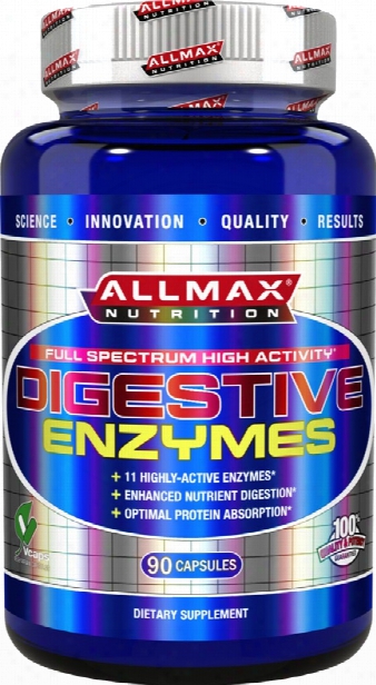 Allmax Nutrition Digestive Enzymes - 90 Capsules