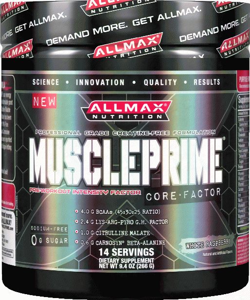 Allmax Nutrition Muscleprime - 14 Servings White Raspberry