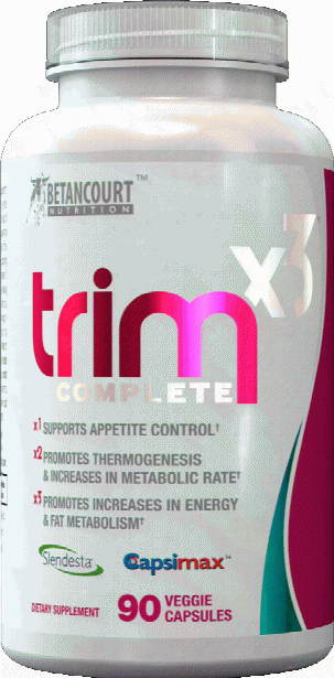 Betancourt Nutrition Trim X3 - 90 Capsules