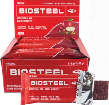 Biosteel Nutritional Bars - Box Of 15 Original