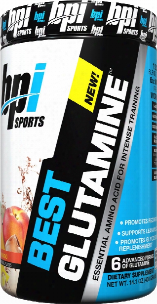 Bpi Sports Best Glutamine - 400g Peach Mango