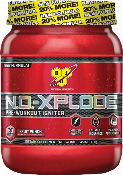 Bsn No-xplode - 30 Servings Blue Razz