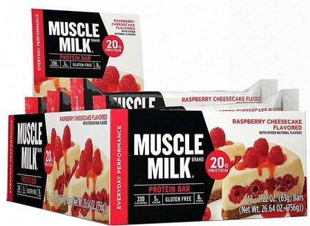 Cytosport Muscle Milk Red Bar - Box Of 12 Almond Cookie