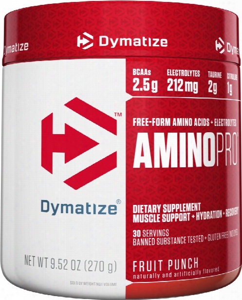 Dymatize Amino Pro - 30 Servings Fruit Punch