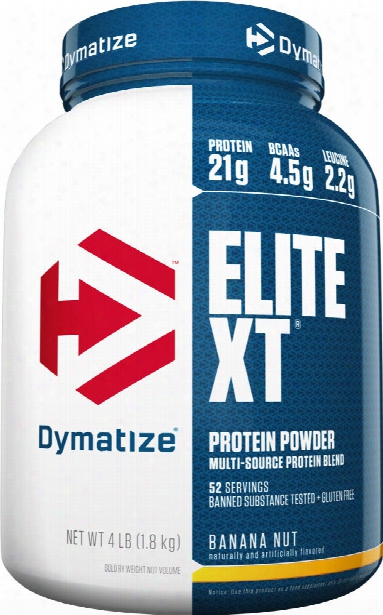 Dymatize Elite Xt - 4lbs Banana Nut