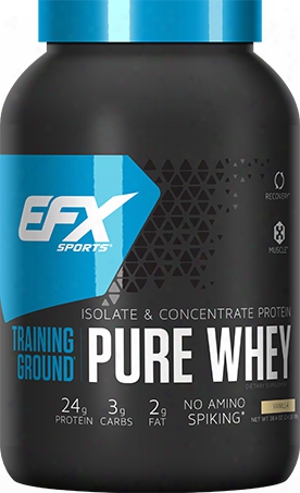 Efx Sports Training Ground Pure Whey - 2.4lbs Chocolate