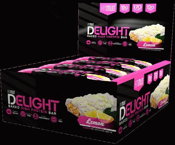 Fitmiss Delight Bars - Box Of 12 Salted Caramel