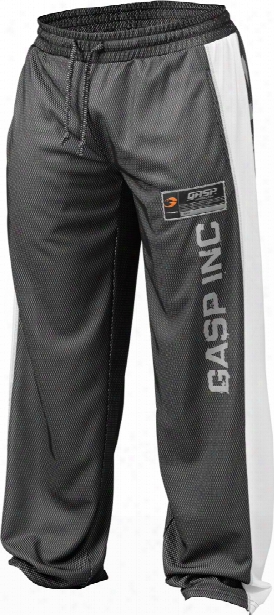 Gasp No1 Mesh Pants - Black/white Medium