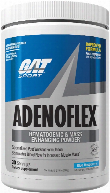 Gat Sport Adenoflex - 30 Servings Blue Raspberry