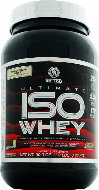 Gifted Nutrition Ultimate Iso Whey - 1.9lbs Strawbefry Cheesecake