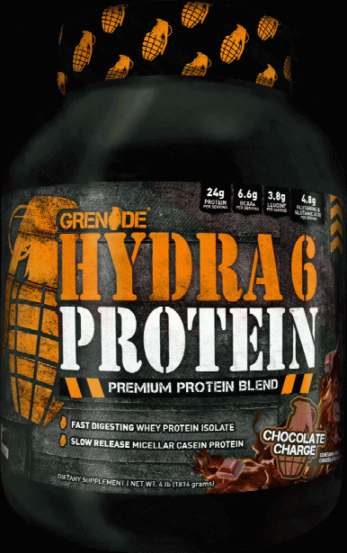 Grenade Hydra 6 - 4lbs Chocolate Charge