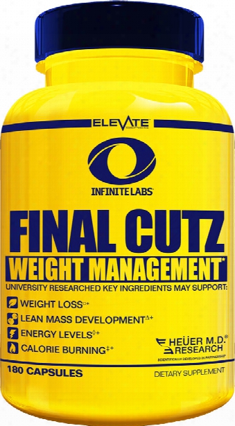 Infinite Labs Elevate Series Final Cutz - 180 Capsules