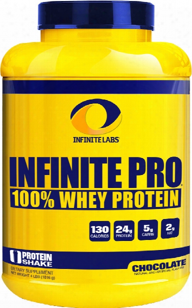Infinite Labs Infinite Pro 100% Whey - 4lbs Chocolate