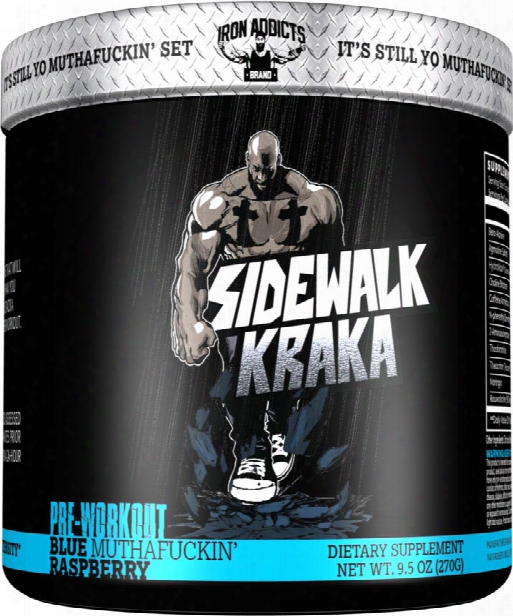 Iron Addicts Sidewalk Kraka - 30 Servings Blue Muthaf*ckin Raspberry