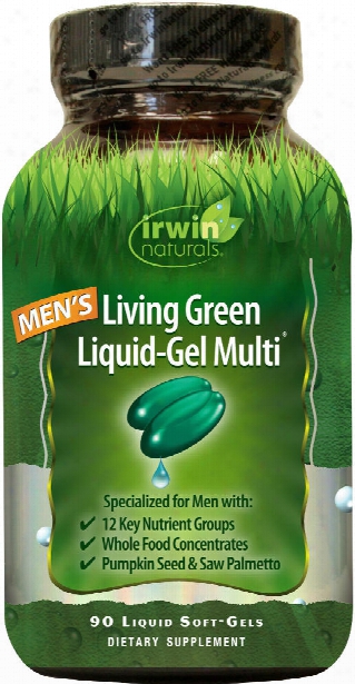 Irwin Naturals Living Green Multi For Men - 90 Softgels