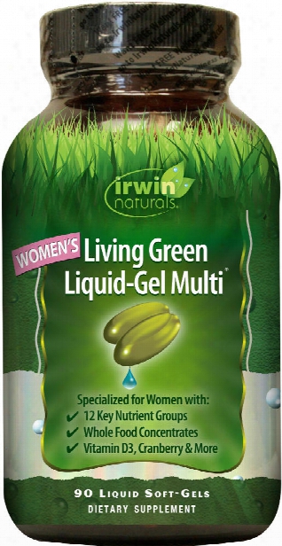 Irwin Naturals Living Green Multi For Women - 90 Softgels