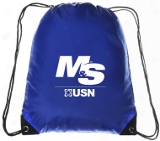 Logo Drawstring Bag - 1 Blue Bag