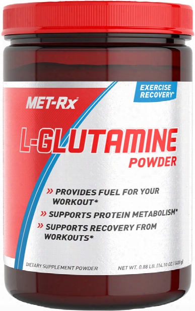 Met-rx L-glutamine Powder - 400 Grams