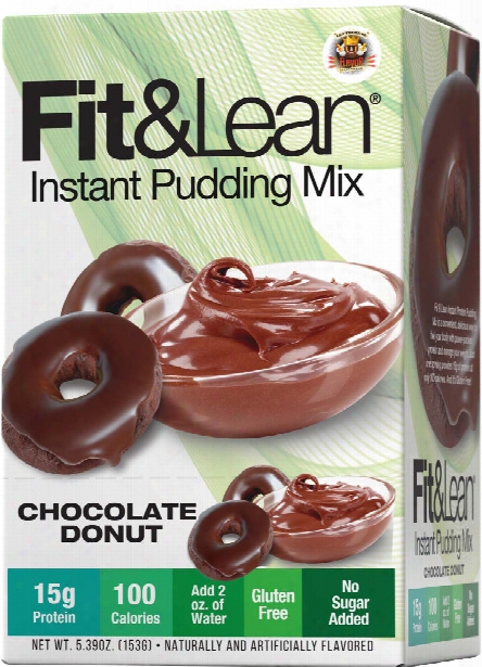 Mhp Fit & Lean Protein Pudding - 6 Pack Chocolate Donut