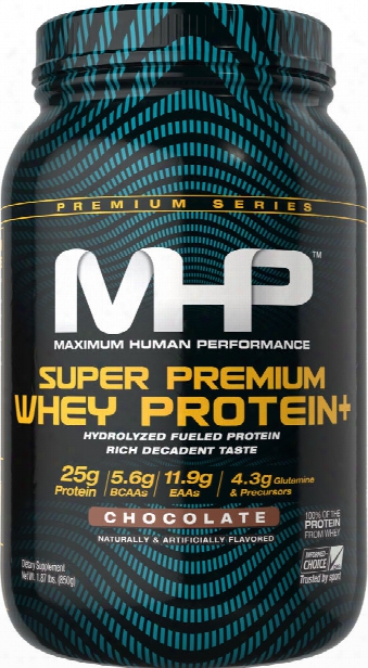 Mhp Super Premium Whey Protein+ - 2lb Chocolate