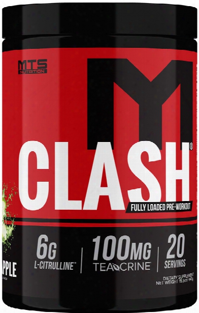 Mts Nutition Clash - 20 Servings Green Apple