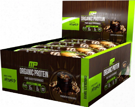 Musclepharm Natural Series Natural Series Organic Protein Bar - Box Of