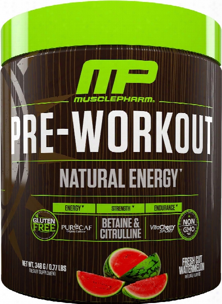 Musclepharm Natural Series Natural Series Pre -workout - 30 Servings Wa