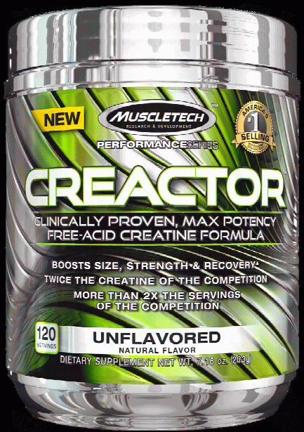 Muscletech Creactor - 120 Servings Unflavored