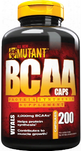 Mutant Bcaa Caps - 200 Capsules