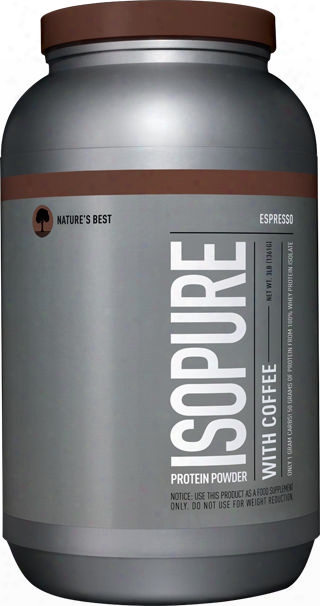 Nature's Best Isopure Coffee - 3lbs Espresso