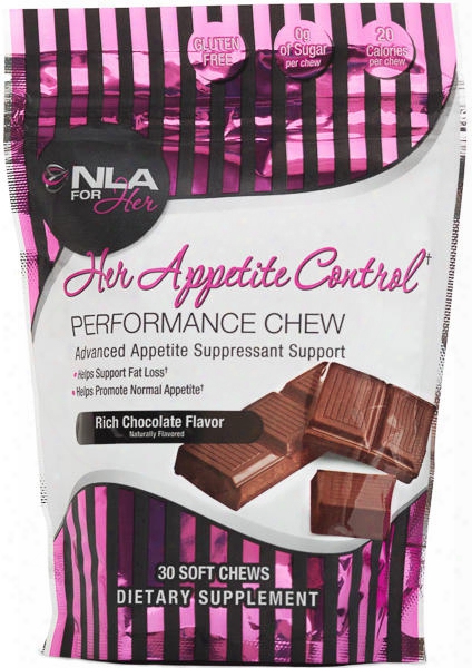 Nla For Her Her Appetite Control Chew - 30 Chews Rich Chocolate