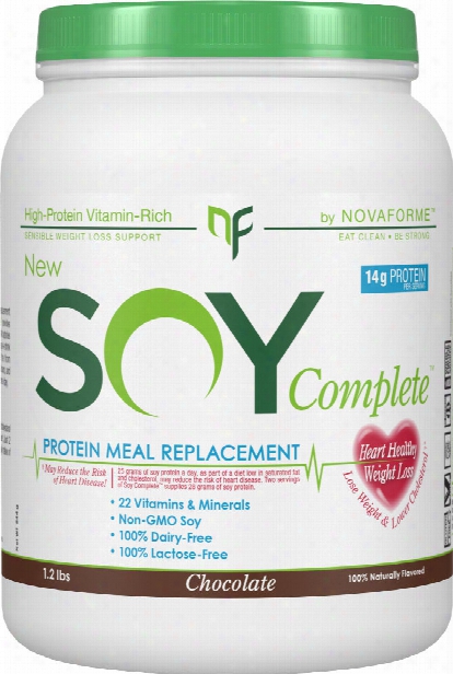 Novaforme Soy Complete - 1.2lbs Chocolate