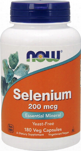 Now Foods Selenium - 180 Vcapsules