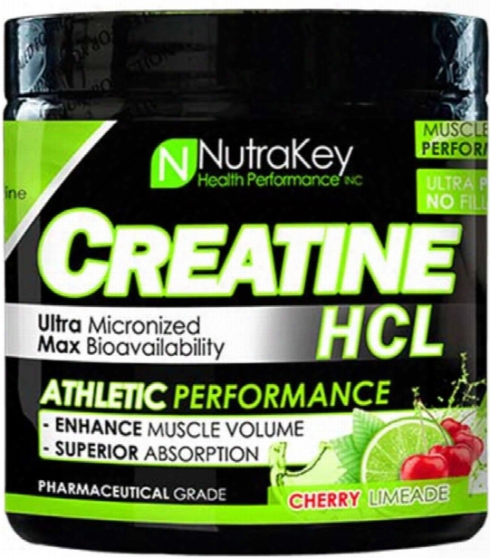 Nutrakey Creatine Hcl - 125 Servings Cherry Limeade