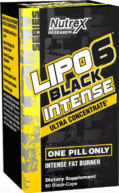 Nutrex Lipo-6 Black Intense Ultra Concentrate - 60 Black-caps